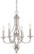  3334-84 - 4 LIGHT CHANDELIER