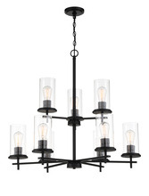  4099-66A - 9 LIGHT CHANDELIER