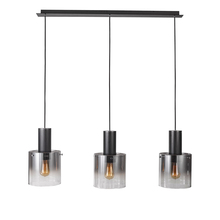  AC11522SM - Henley 3 Light Island Light (Satin Black)