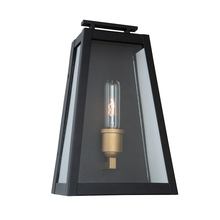  AC8108BK - Charleston Large Outdoor 1 Light Wall Light