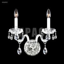  40462S22 - Palace Ice 2 Light Wall Sconce