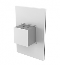  ARPTR201GW2 - adorne® 20A One-Gang Pop-Out Outlet, White