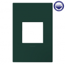  AWP1G2EG - adorne® Evergreen One-Gang-Plus Screwless Wall Plate with Microban®