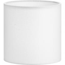  P860059-000 - Elara Collection White Linen Accessory Drum Shade