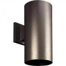  P5641-20/30K - 6" Bronze LED Outdoor Wall Cylinder