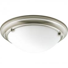  P7324-09WB - Eclipse Collection Two-Light 15-1/4" Close-to-Ceiling