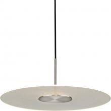  P500318-009-30 - Spoke LED Collection Brushed Nickel Modern Style Hanging Pendant Light