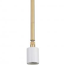  P5198-12 - Markor Collection One-Light Satin Brass Pendant Stem Kit