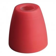  G114-RD - G100 SERIES-RED DEEP BELL GLASS SHADE