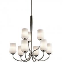  43666NIL18 - Chandelier 9Lt LED