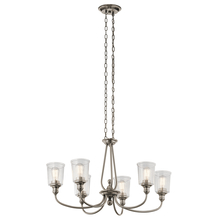  43947CLP - Oval Chandelier 6Lt