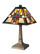  7342/533 - Morning Star Tiffany Table Lamp