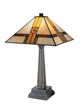  8655/551 - Edmund Tiffany Mission Table Lamp