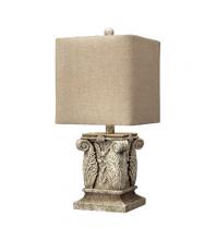 Dale Tiffany 93-10014 - Wymore Vintage White Table Lamp