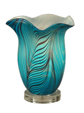 Dale Tiffany AA12128 - Loyola Hand Blown Art Glass Accent Table Lamp