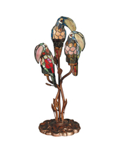  TA60179 - Three Parrots Tiffany Table Lamp