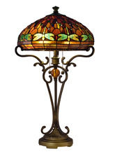  TT10095 - Briar Dragonfly Tiffany Table Lamp