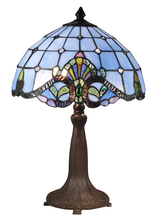 TT15090 - Blue Baroque Table Lamp