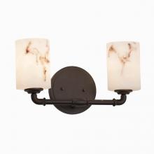  FAL-8462-10-DBRZ - Bronx 2-Light Bath Bar