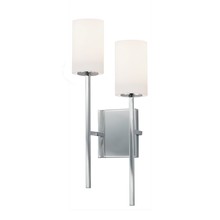  FSN-4022-OPAL-CROM - Rise ADA 2-Light Wall Sconce