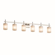  FSN-8416-10-WEVE-NCKL - Union 6-Light Bath Bar