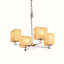  FSN-8420-55-ALMD-CROM - Tetra 5-Light Chandelier