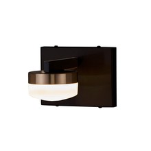  FSN-8991-OPAL-MBBR - Puck 1-Light LED Wall Sconce