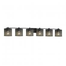  MSH-8446-30-MBLK - Era 6-Light Bath Bar