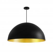  NSH-9843-CBGD - Elias 32" 6-Light Dome Pendant