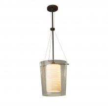  ALR-8010-DBRZ-LED1-700 - Amani 1-Light LED Center Drum Pendant