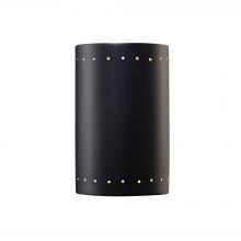  CER-5290W-CRB - Large ADA Cylinder w/ Perfs - Closed Top (Outdoor)