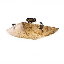  ALR-9632-25-MBLK-LED5-5000 - 24" LED Semi-Flush Bowl w/ Tapered Clips