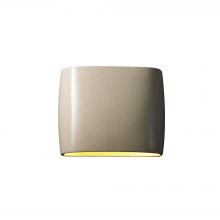  CER-8855-CRK-LED2-2000 - Wide ADA Oval LED Wall Sconce- Open Top & Bottom