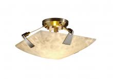  CLD-9630-25-NCKL-LED2-2000 - 14" LED Semi-Flush Bowl w/ Tapered Clips