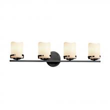  CNDL-8454-14-CREM-MBLK - Atlas 4-Light Bath Bar