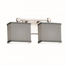  FAB-8422-55-GRAY-CROM-LED2-1400 - Tetra 2-Light LED Bath Bar