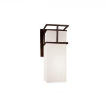  FSN-8643W-OPAL-DBRZ - Structure 1-Light Small Wall Sconce - Outdoor