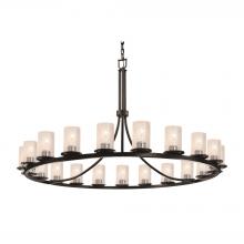  FSN-8716-10-SEED-MBLK-LED21-14700 - Dakota 21-Light 1-Tier Ring LED Chandelier