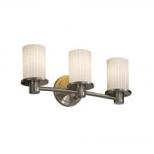  FSN-8513-10-RBON-DBRZ - Rondo 3-Light Bath Bar