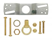  90/1687 - 1" Loop Parts Bag; Brass Finish