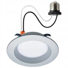  S11833R1 - 6.7 Watt; LED Downlight Retrofit; 4 Inch; CCT Selectable; 120 Volts; Brushed Nickel Finish