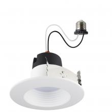  S11844 - 7 Watt; 4 inch; Deep Baffle; CCT-Selectable Recessed LED Downlight