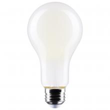  S12444 - 17 Watt; A21 LED; Frost Finish; Medium Base; 3000K; 120 Volt