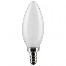  S21269 - 4 Watt B11 LED; Frost; Candelabra base; 90 CRI; 2700K; 120 Volt