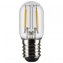  S21859 - 3 Watt T6.5 LED; Clear; Intermediate Base; 200 Lumens; 2700K