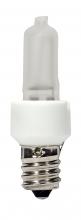 Satco Products Inc. S4484 - 40 Watt; Halogen / Excel; T3; Frosted; 3000 Average rated hours; 560 Lumens; Candelabra base; 120