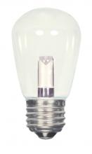  S9174 - 1.4 Watt LED; S14; Clear; 2700K; Medium base; 120 Volt; Carded