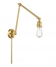  238-SG-LED - Bare Bulb - 1 Light - 5 inch - Satin Gold - Swing Arm