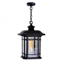  0411P9-1-101 - Blackburn 1 Light Outdoor Black Pendant