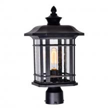  0411PT9-1-101 - Blackburn 1 Light Outdoor Black Lantern Head